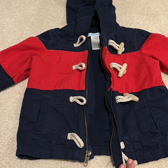 Janie and Jack little boy, 6 to 12 months hooded  jacket - Picture 3 of 5